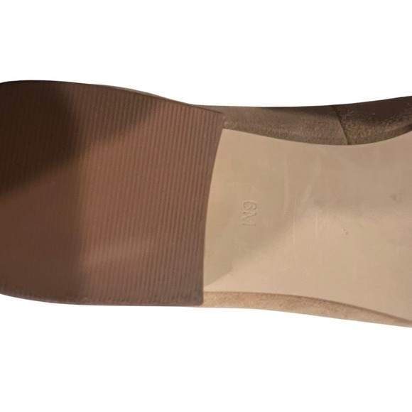 Talbots JANE BOW LOAFERS RIBBON Suede Cream Preppy 6 M Women's - Picture 8 of 8